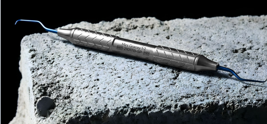 Titanium implant instruments
