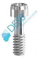 Screws for angulated screw channels