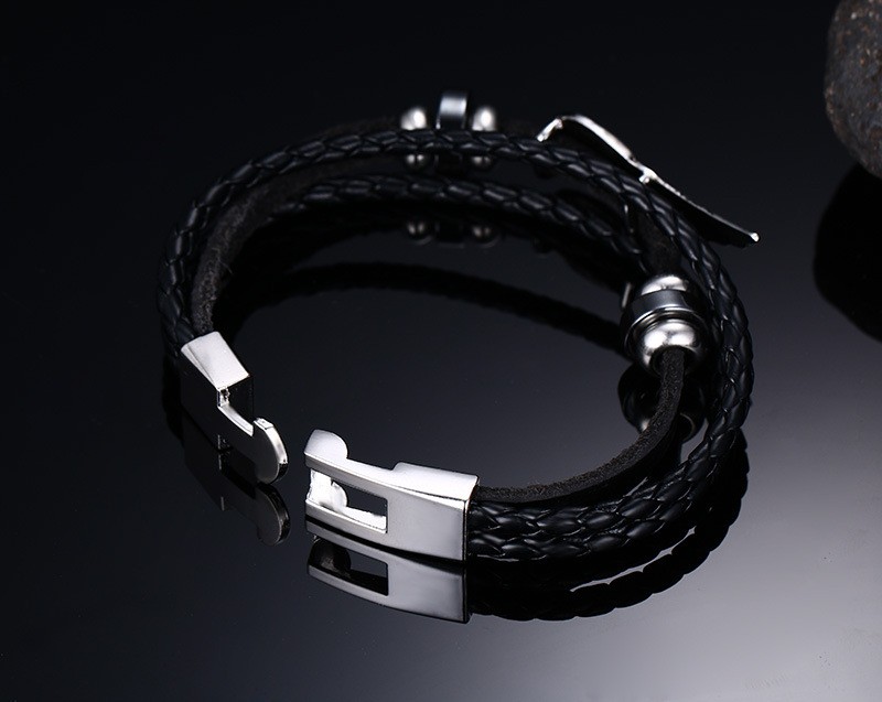 Läderarmband "Angel Wings" - 6