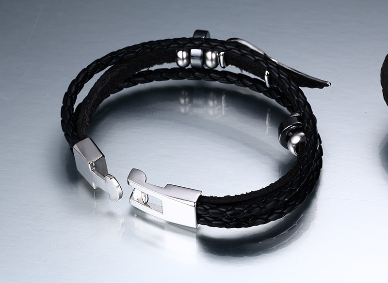 Läderarmband "Angel Wings" - 4