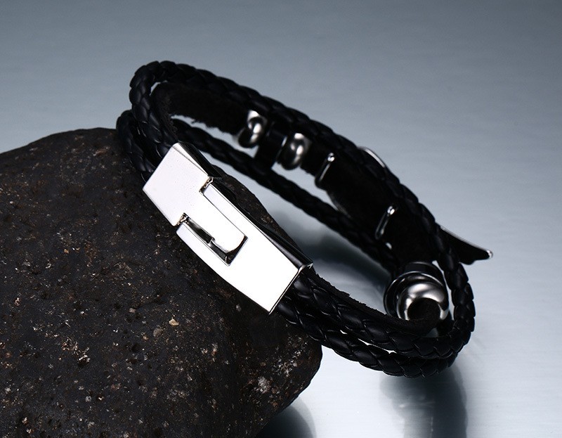 Läderarmband "Angel Wings" - 7