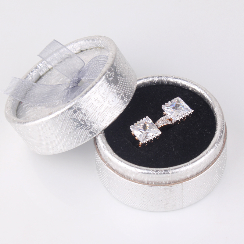 Örhängen med Cubic Zirconia och i 18 K Guldplätering - 4