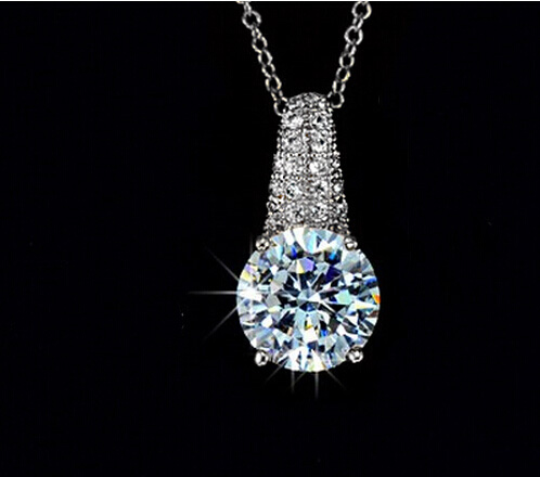 Smyckeset med Cubic ZIrconia samt i 925 Sterling Silverplätering - 2