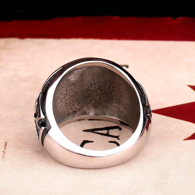 Ring "Maltese Cross"  i Rostfritt stål - 2