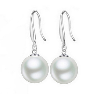 Örhängen "Pearl" med 925 Sterling Silverplätering