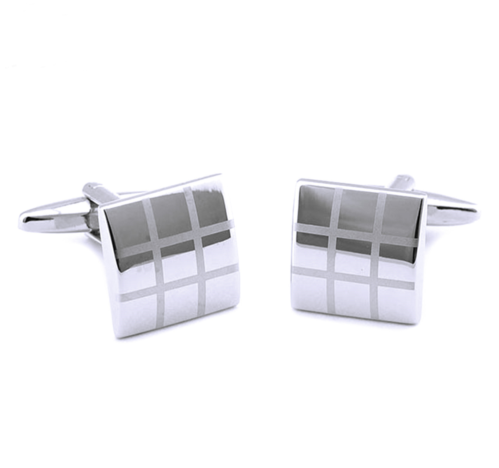 Manschettknappar i 925 Sterling Silverplätering