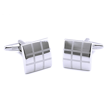 Manschettknappar i 925 Sterling Silverplätering