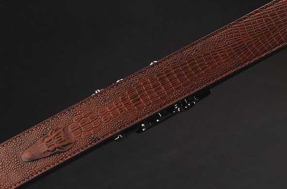 BÄLTE Crocodile -Brunt - 6