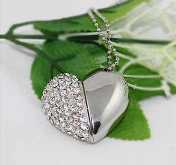 USB-Bling -Hjärta 16 GB