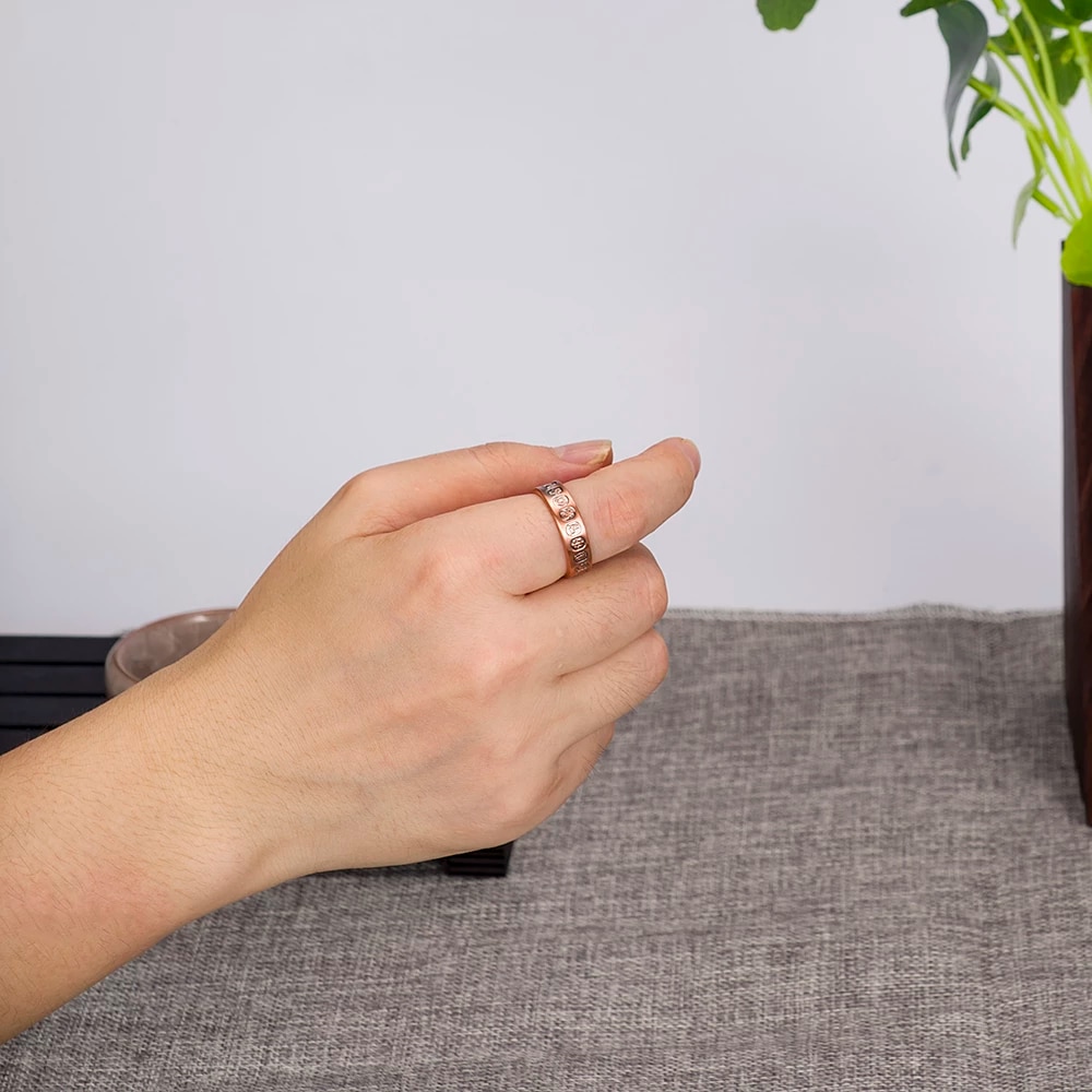 Ring "Constellations" i Koppar med Magneter - 4