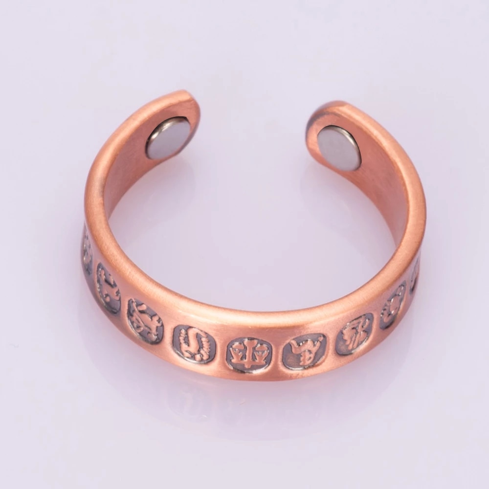 Ring "Constellations" i Koppar med Magneter - 2