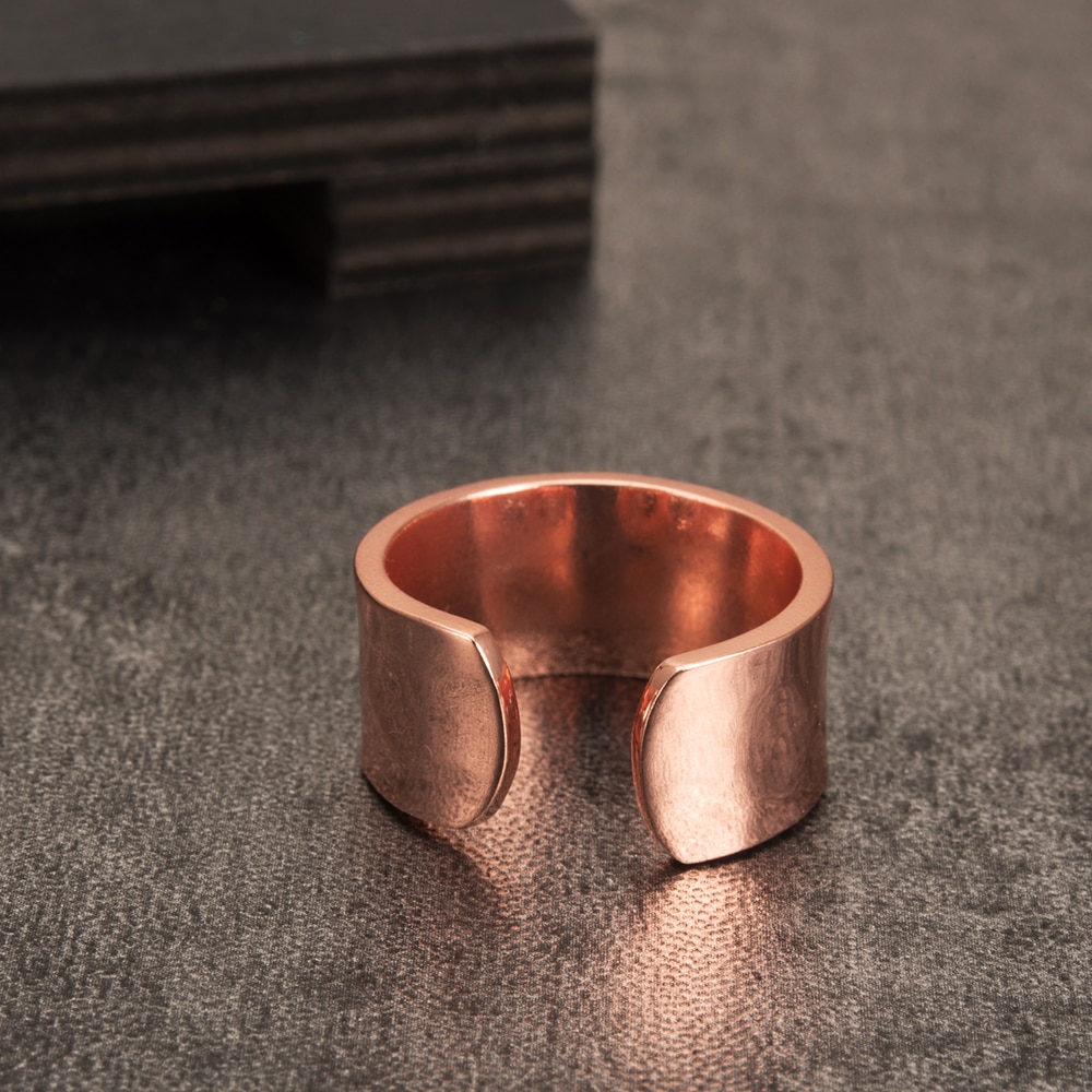 Ring i Koppar med Magneter - 5