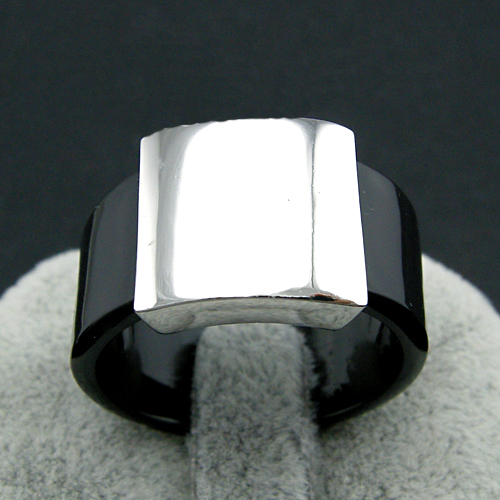 Ring "Black Steel" - 2