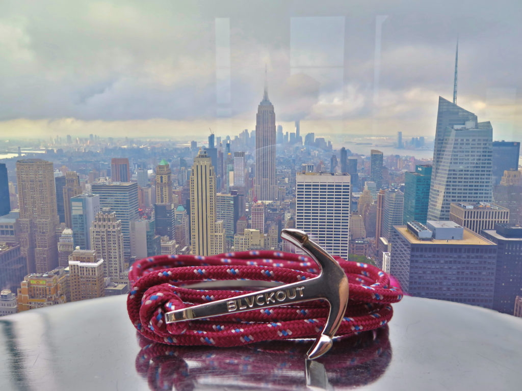 BLVACKOUT -Anchor Bracelet London -Blå/Silver - 12