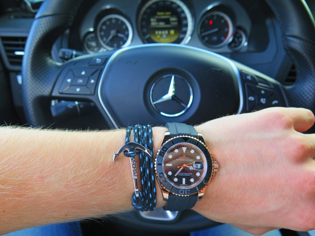 BLVACKOUT -Anchor Bracelet Dubai -Blå/Silver - 5