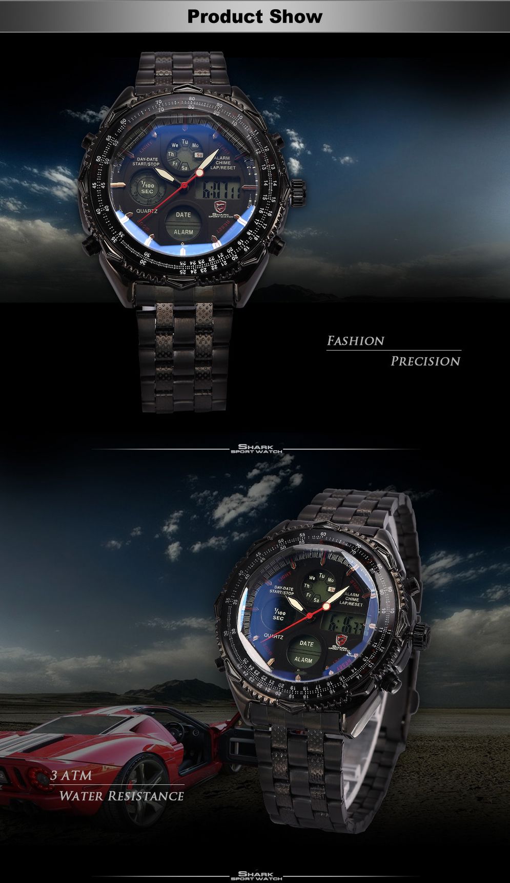 SHARK Sport Watch - Eightgill Shark - 5