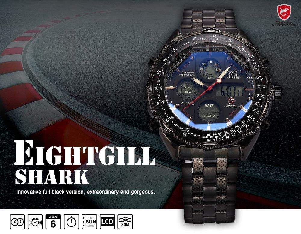 SHARK Sport Watch - Eightgill Shark - 3