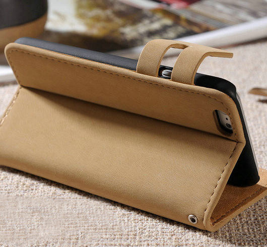 Plånboksfodral till iphone 6 i Soft PU-läder - 9