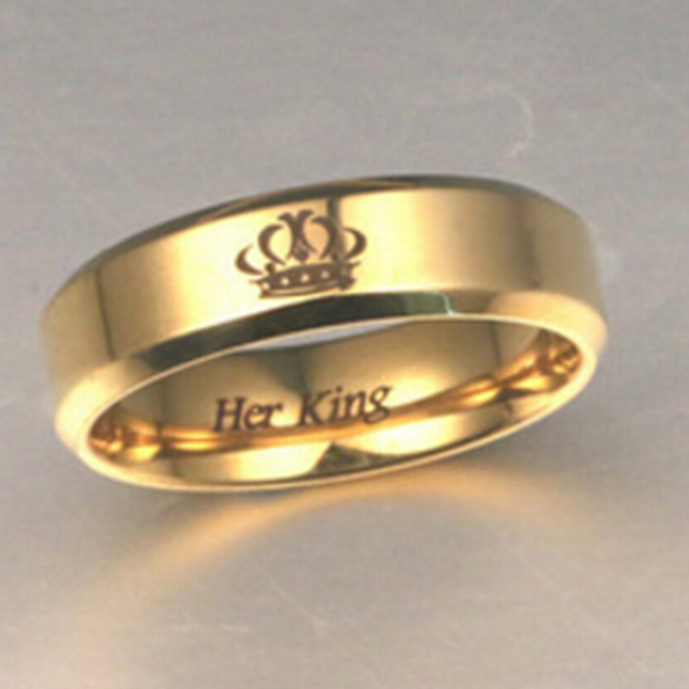 Parringar "Crowns" i 18K Guldplätering - 4