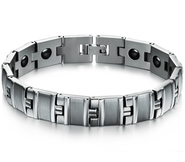 Magnetarmband i rostfritt stål