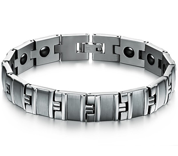 Magnetarmband i rostfritt stål