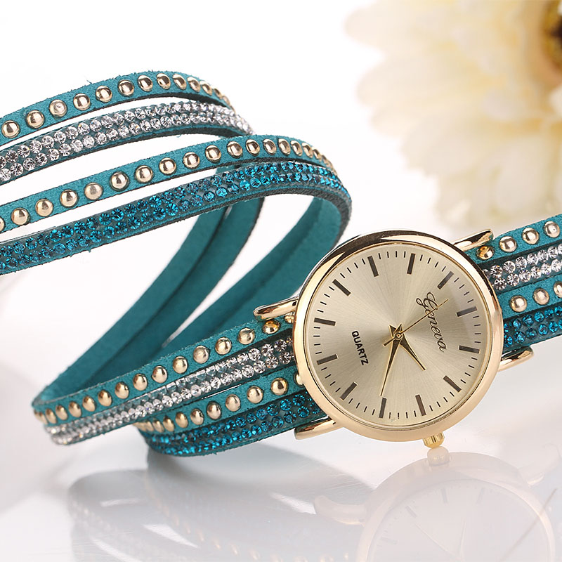 Klocka - Geneve -Skyblue - 2