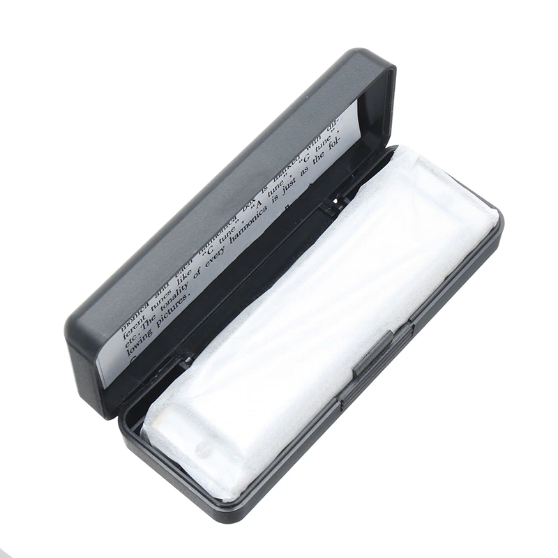 Munspel Swan Harmonica -Silver - 10