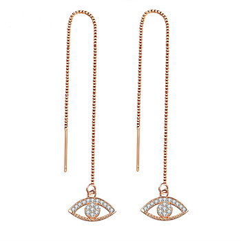 Örhängen "Crystal Eyes" med Cubic Zirconia och i 18K Guldplätering