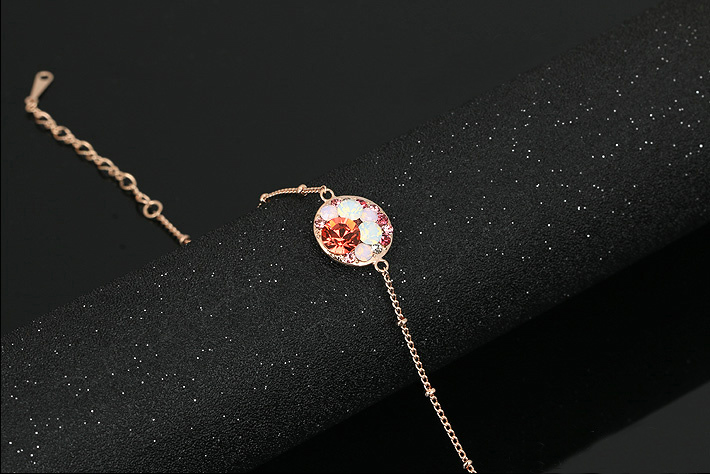 Armband med Cubic Zirconia och Austrian Crystals samt i 18K Guldplätering - 6