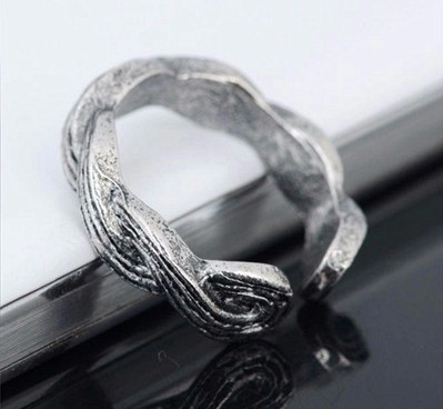 Tåring modell C -Antik 925 Sterlig Silverplätering - 2