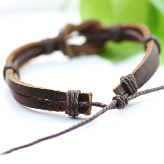 Läderarmband - 3