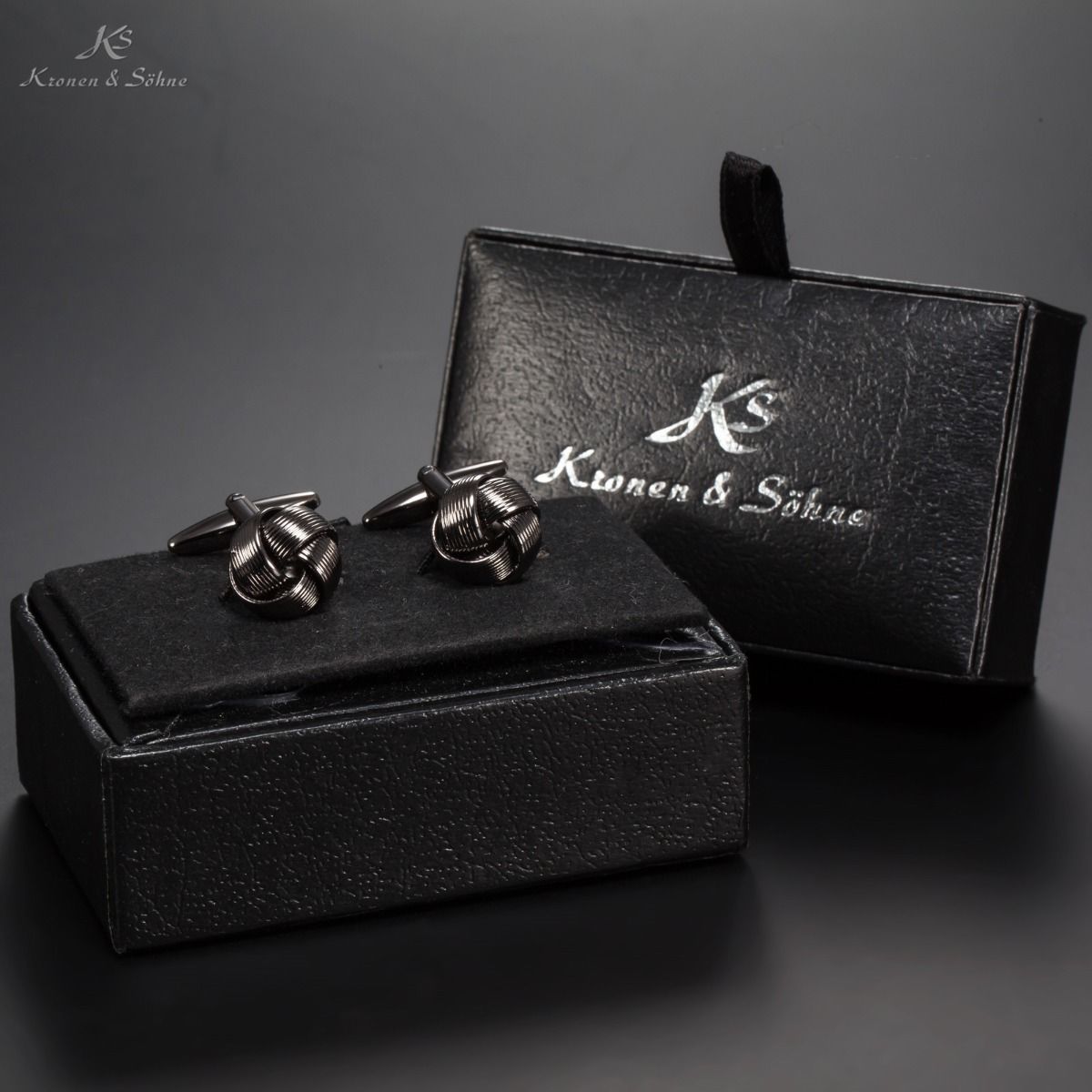 Manschettknappar "Knot" från Kronen & Söhne - 3