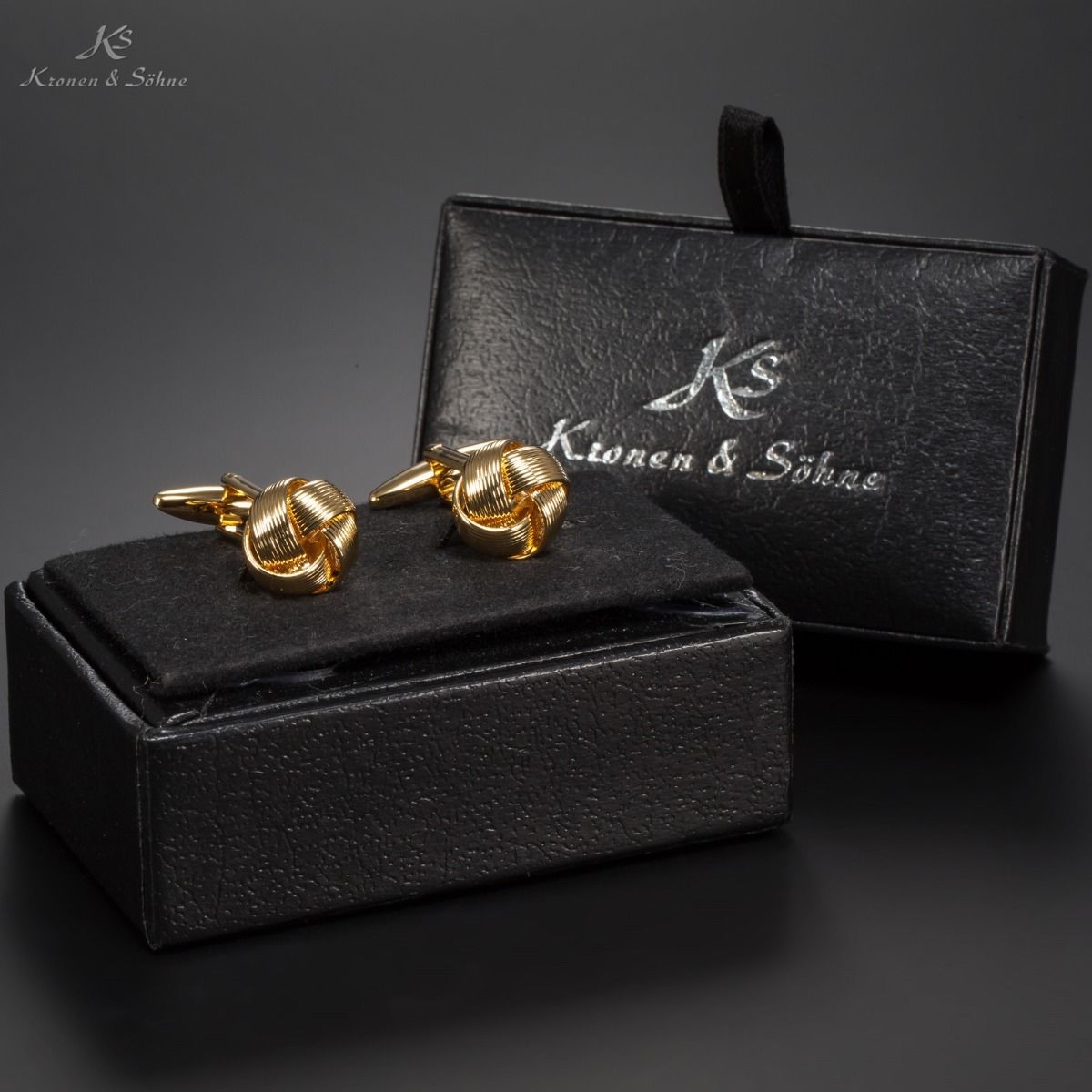 Manschettknappar "Knot" från Kronen & Söhne - 2