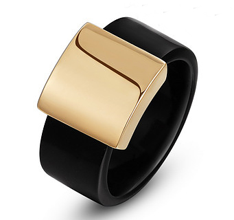 Ring "Black Gold"