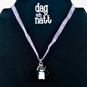 Dag och Natt - Barnhalsband -Lila - 3