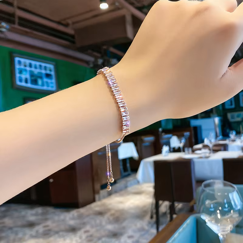 Armband "Rhombic" i rostfritt stål med 18K Gulplätering - 6