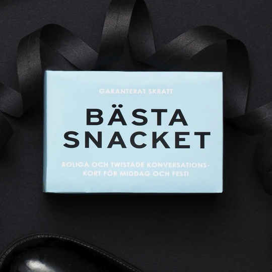 Bästa Snacket -Spel i liten bekväm ask - 3