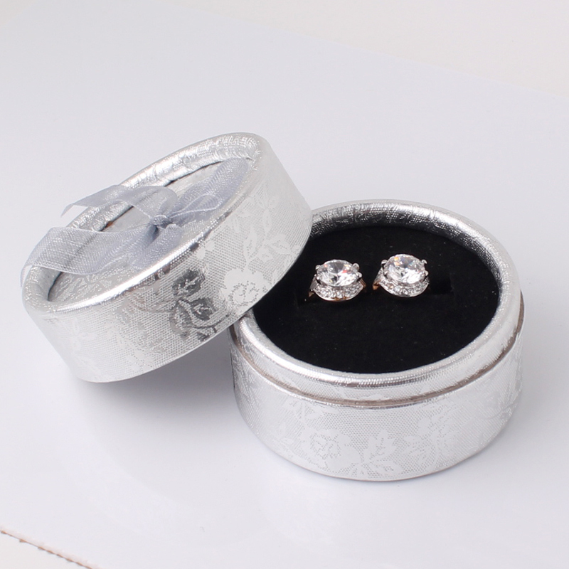 Örhängen med Cubic Zirconia och i 18 K Roséguldplätering - 5