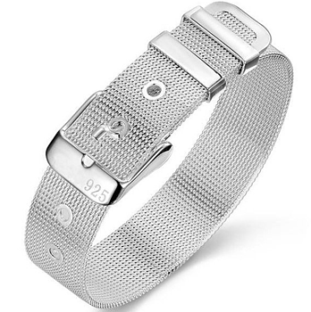 Armband i 925 Sterling Silverplätering 