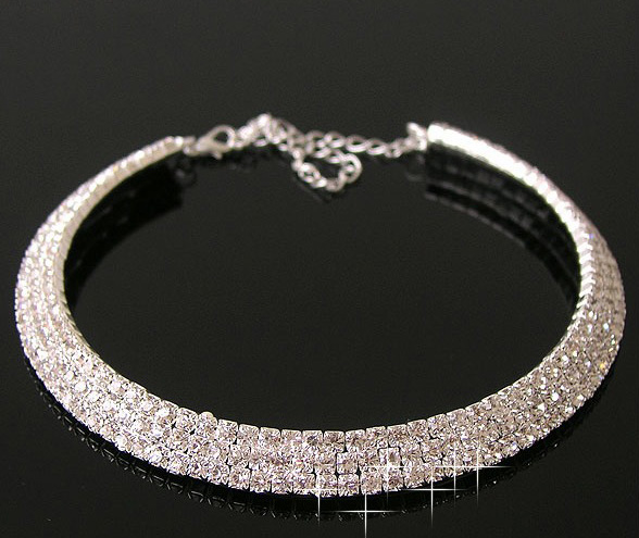 Halskrage "Rhinestone" - 2
