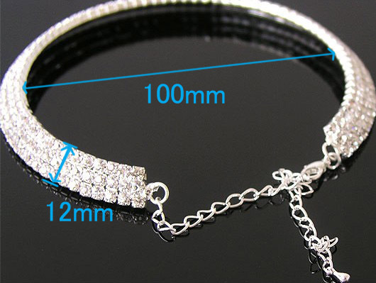 Halskrage "Rhinestone" - 5