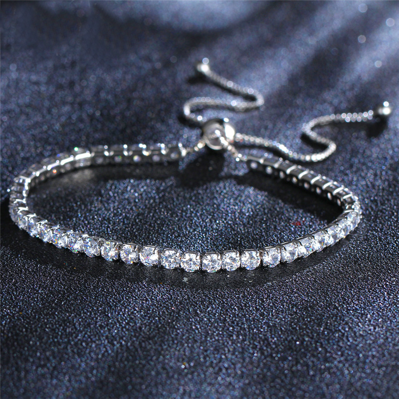Armband med Cubic Zirconia och i 925 Sterling Silverplätering - 2