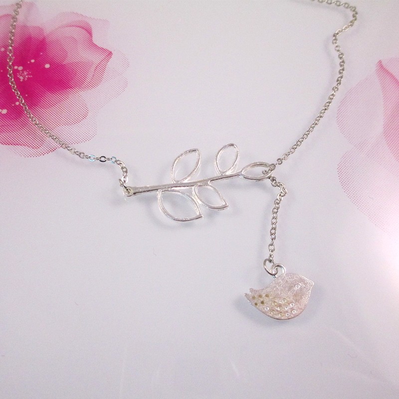 Halsband "Litle Bird" -Silverfärgad - 2