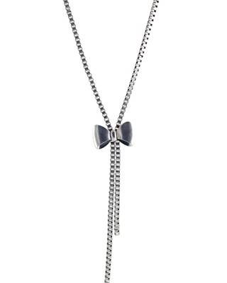 Bijoux By Us -Halsband Bow chain necklace - 2