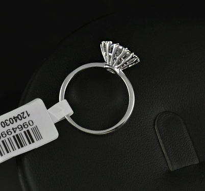 Ring "Star" med 2.75ct Cubic Zirconia Solitaire och Platinumplätering - 3