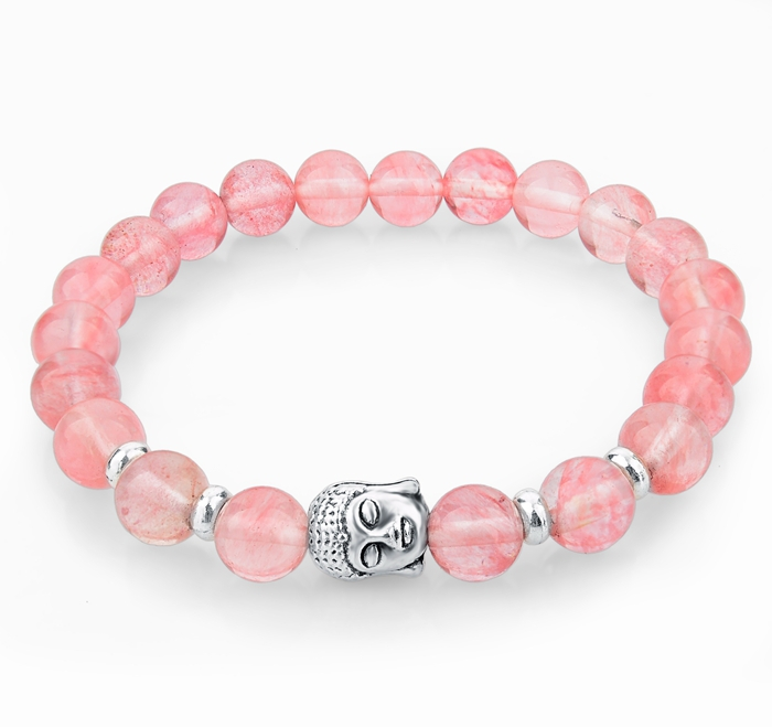 Armband "Buddha" -Rosa