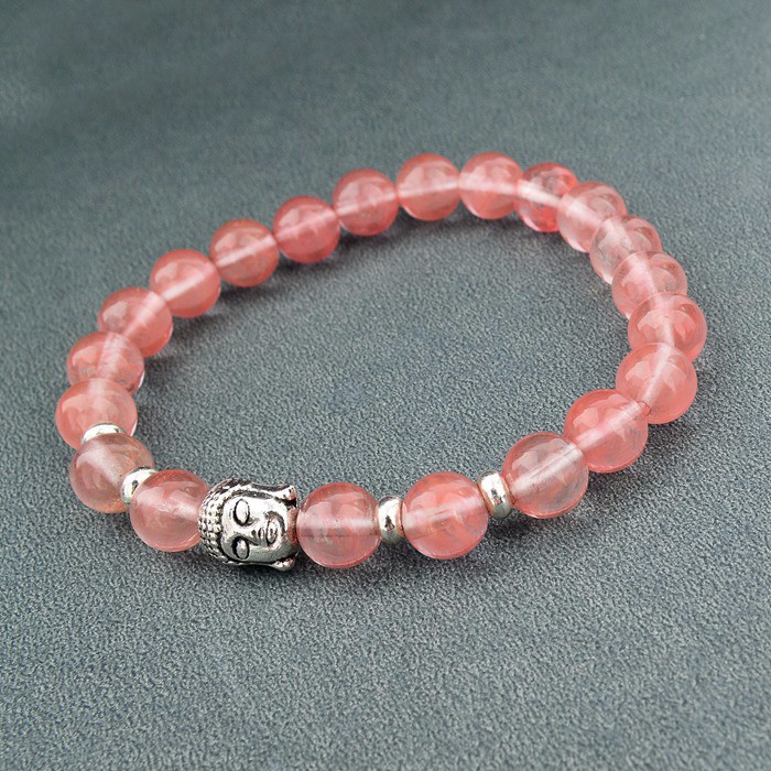 Armband "Buddha" -Rosa - 2