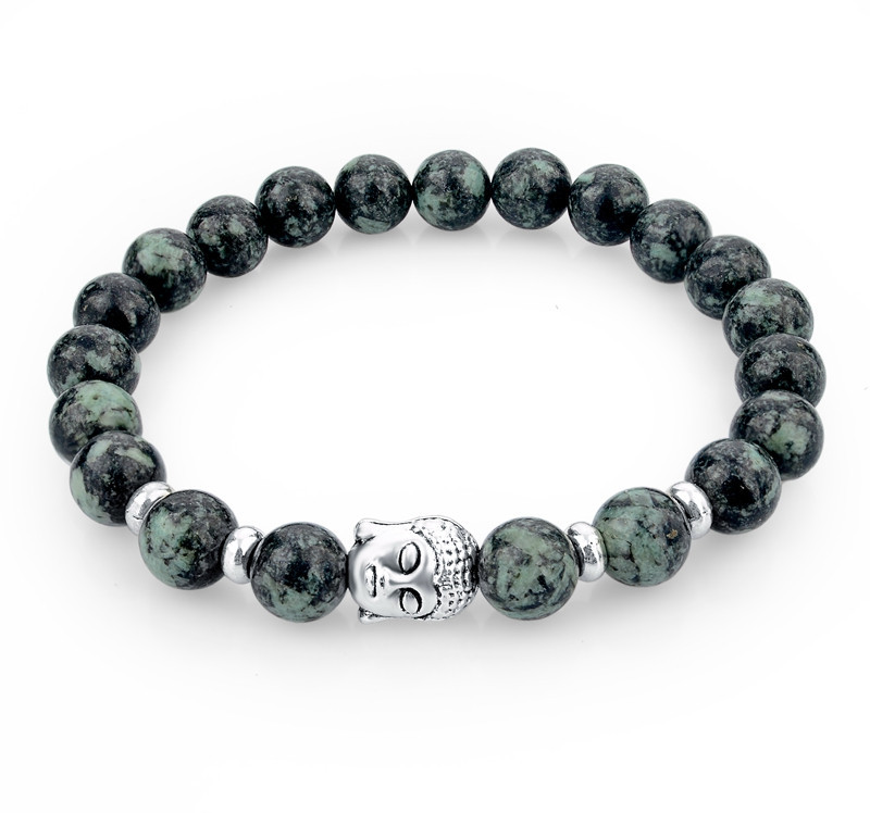 Armband "Buddha" -Svart