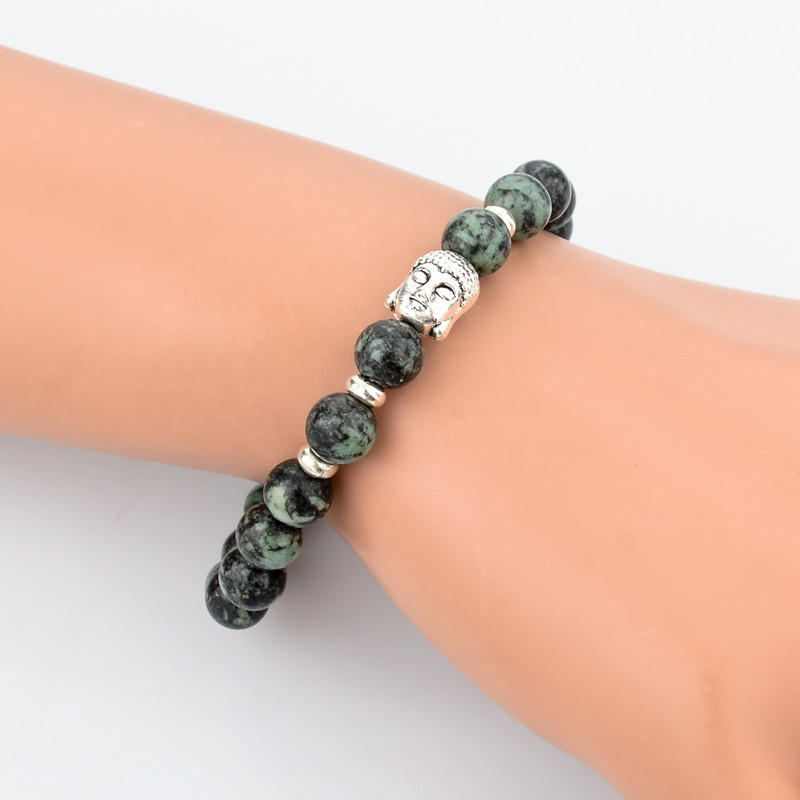 Armband "Buddha" -Svart - 3