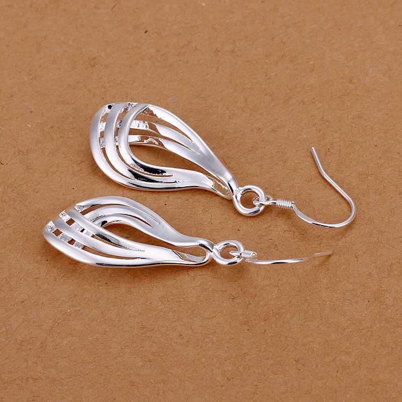 Örhängen "Waves" i 925 Silverplätering - 3